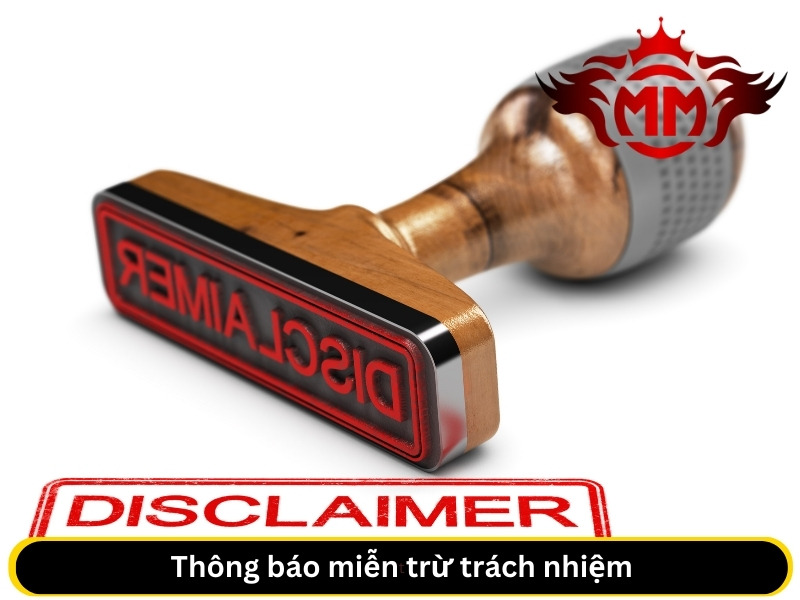 Thông báo miễn trừ trách nhiệm